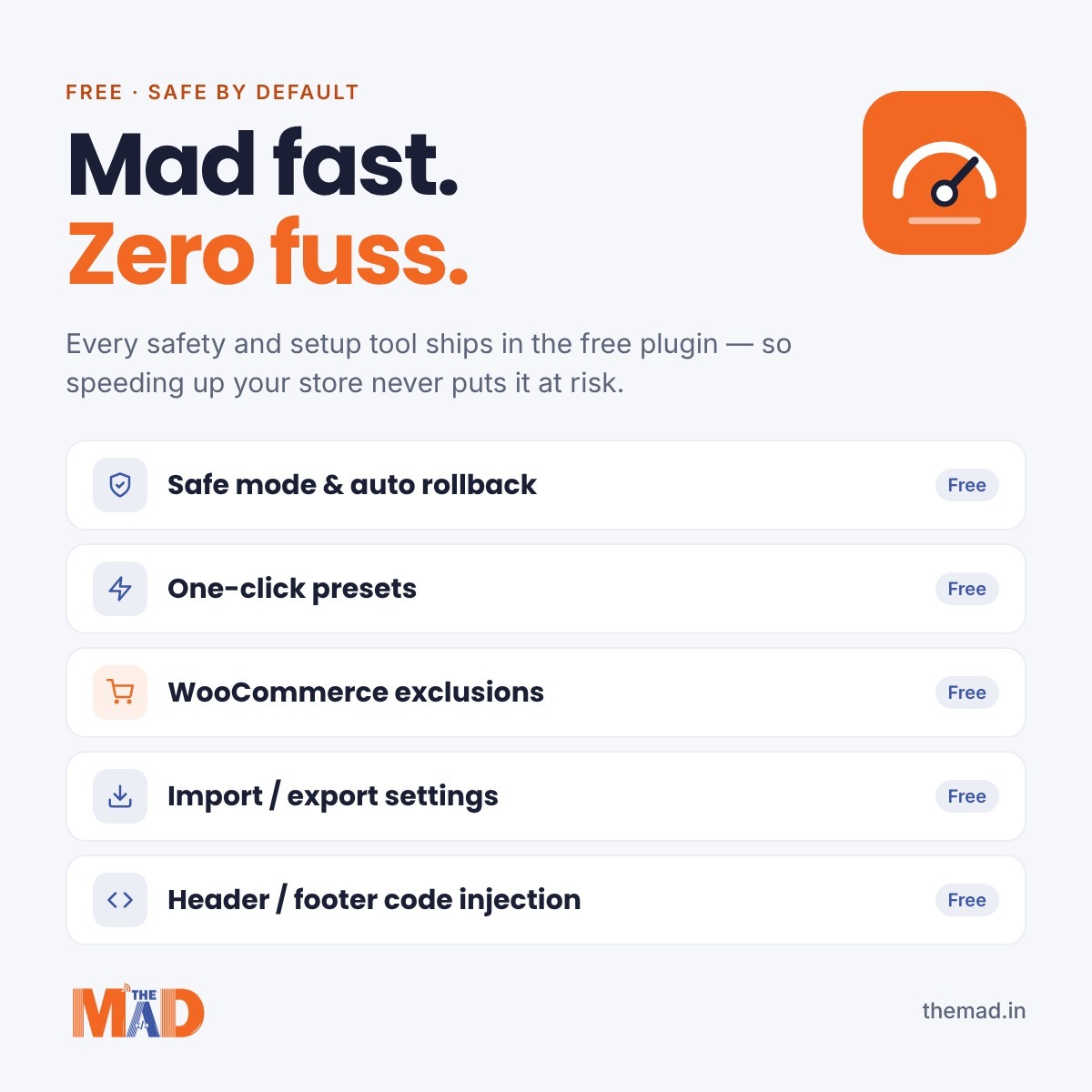 MAD Optimizer MAD Optimizer - Safety & Free Features